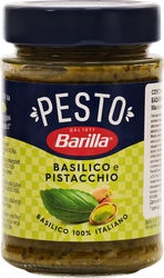 Соус для пасты BARILLA Pesto Basilico e Pistacchio, c базиликом и фисташками, 190г