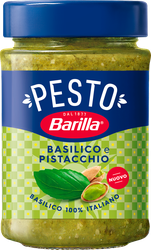 Изображение товара Соус для пасты BARILLA Pesto Basilico e Pistacchio, c базиликом и фисташками, 190г