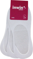 Изображение товара Подследники женские INWIN р. 23–25 белые, Арт. FPW205/СП1612Ж, 3пары