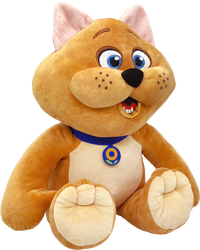 Игрушка мягкая BIGGA Кот Подсолнух 45см