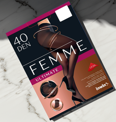 Колготки женские INWIN Femme Ultimate 40 den natural 3, Арт. 020 PLT