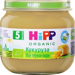 Пюре овощное HIPP Мое первое пюре Кукуруза, с 5 месяцев, 80г