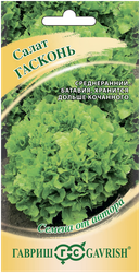 Изображение товара Семена ГАВРИШ Авторские семена и гибриды, Салат листовой хрустящий Гасконь, 0,5г