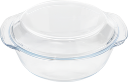 Изображение товара Кастрюля HOMECLUB Fornello, круглая, жаропрочное стекло, 2л, Арт. RGC-2