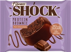 Брауни FITNESSHOCK Горячий шоколад, 50г