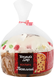 Кулич ТЕПЛЫЙ ДАР Пасхальный, 550г