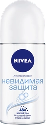 Дезодорант роликовый женский NIVEA Невидимая защита, 50мл