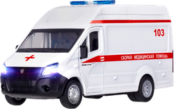 Изображение товара Машинка АВТОПАНОРАМА Городская Спецтехника 1:32-34, в ассортименте