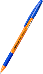 Набор шариковых ручек ERICHKRAUSE R-301 Orange Stick&Grip синий, Арт. 56569, 8шт