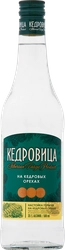 Настойка КЕДРОВИЦА на кедровых орехах 35%, горькая, 0.5л