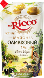 Майонез MR.RICCO Оливковый 67%, 400мл