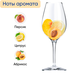 Вино безалкогольное MUCHO MAS белое полусухое, 0.75л