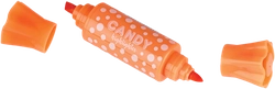 Текстовыделитель MESHU Candy мини, двусторонний, в ассортименте, Арт. MS_HL50554