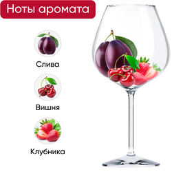 Вино безалкогольное MUCHO MAS красное полусухое, 0.75л