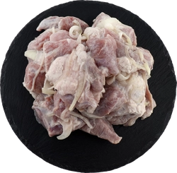 Шашлык ЛЕНТА FRESH СП из свиного окорока в кефире полуфабрикат охлажденный до 1.5кг