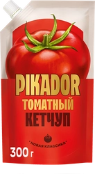 Кетчуп PIKADOR Томатный, 300г