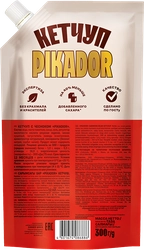 Кетчуп PIKADOR с чесноком 1-я категория, 300г