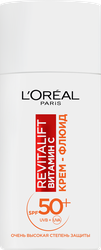 Крем-флюид дневной для лица L'OREAL Paris Revitalift Витамин С, SPF50, 50мл