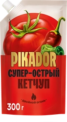 Кетчуп PIKADOR Супер-острый 1-я категория, 300г