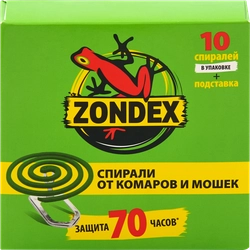 Спираль от комаров ZONDEX, 10шт