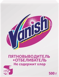 Отбеливатель-пятновыводитель VANISH Oxi Action порошкообразный, 500г