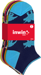 Изображение товара Носки детские INWIN Дино р. 14–22, Арт. FKSB-07-DI, 7пар