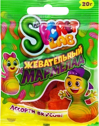 Мармелад жевательный SECRET LAB Мармеладная семейка ассорти вкусов, 20г