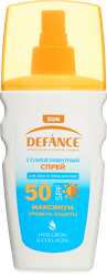 Спрей солнцезащитный DEFANCE c гиалуроном и колагеном SPF50+, 160мл