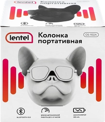 Колонка портативная LENTEL Собака, Арт. OS-932A