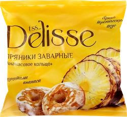 Пряники DELISSE Ананасовое кольцо, 400г