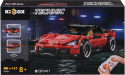 Изображение товара Конструктор KIBOX Машинка на радиоуправлении, 425 деталей, Арт. 54001