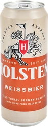 Пиво светлое HOLSTEN Weissbier пшеничное нефильтрованное пастеризованное 5%, 0.45л