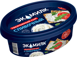 Изображение товара Сыр творожный ЭКОМИЛК 60%, без змж, 120г