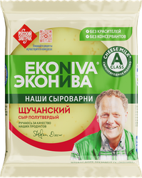 Изображение товара Сыр полутвердый ЭКОНИВА Щучанский 50%, без змж, 200г