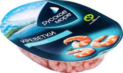 Креветки РУССКОЕ МОРЕ мясо в заливке, 180г