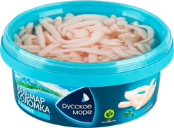 Кальмар РУССКОЕ МОРЕ мясо соломка в заливке (Беларусь) 300г