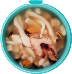 Коктейль из морепродуктов РУССКОЕ МОРЕ Морской микс, в заливке, 300г