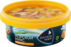 КоктейльизморепродуктовРУССКОЕМОРЕМорскоймикс,врастительноммасле,300г