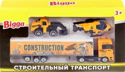 Набор игровой BIGGA Строительный транспорт, 3 предмета, Арт. BT960580