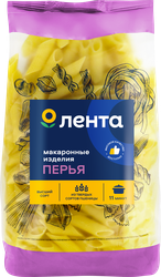 Изображение товара Макароны ЛЕНТА Перья группа А, высший сорт, 450г