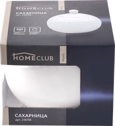 Сахарница HOMECLUB Pearls фарфор, 300мл, Арт. 236158