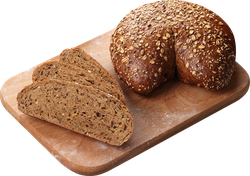 Хлеб ЛЕНТА FRESH Семизерновой ароматный на закваске, 400г