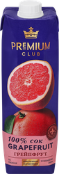 Изображение товара Сок PREMIUM CLUB Грейпфрутовый, 1л