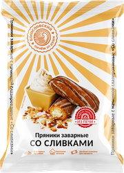 Изображение товара Пряники заварные БОГОСЛОВСКИЙ глазированные, со сливками, 240г
