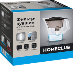 Фильтр-кувшин для очистки воды HOMECLUB 2.5л + 1 кассета