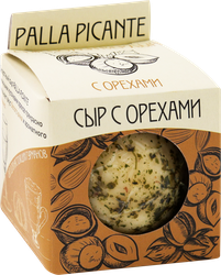 Сыр полутвердый PALLA PICANTE с орехами 50%, без змж, 160г
