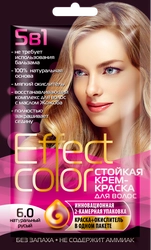 Краска для волос EFFECT COLOR 6.0 Натуральный русый, 50мл