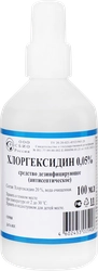 Средство дезинфицирующее РОСБИО Хлоргексидин 0,05%, антисептическое, 100мл