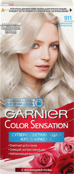 Изображение товара Краска для волос GARNIER Color Sensation Платиновый Блонд 911 Дымчатый ультраблонд, 110мл