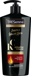 Шампунь для окрашенных волос TRESEMME Keratin color, 650мл